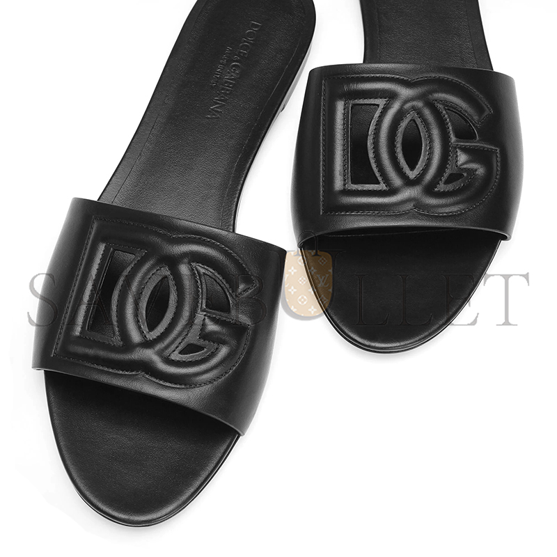 d01ce Gab*a*a dg millennials calfskin slides cq0436ay32980999